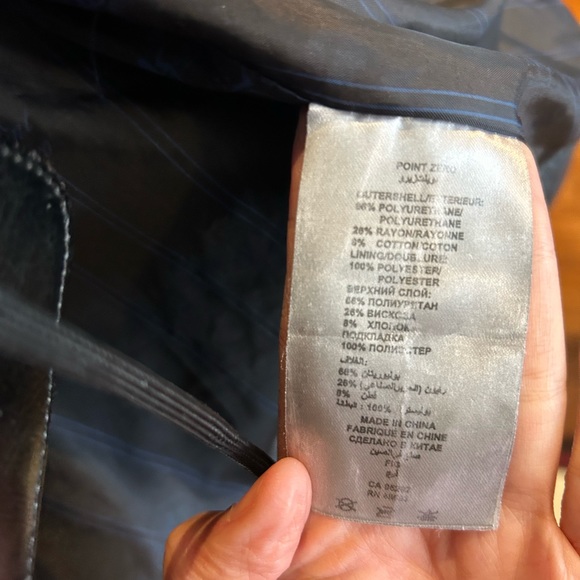 NWOT Point Zero men’s zipper jacket size large. - Picture 6 of 8